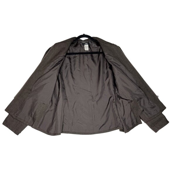 Jex Collection Women’s 2 Piece Brown Suit Skirt & Jacket Blazer Set Size 16 (46) - Picture 16 of 16